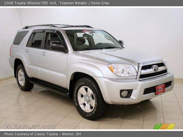 2008 Toyota 4Runner SR5 4x4 in Titanium Metallic