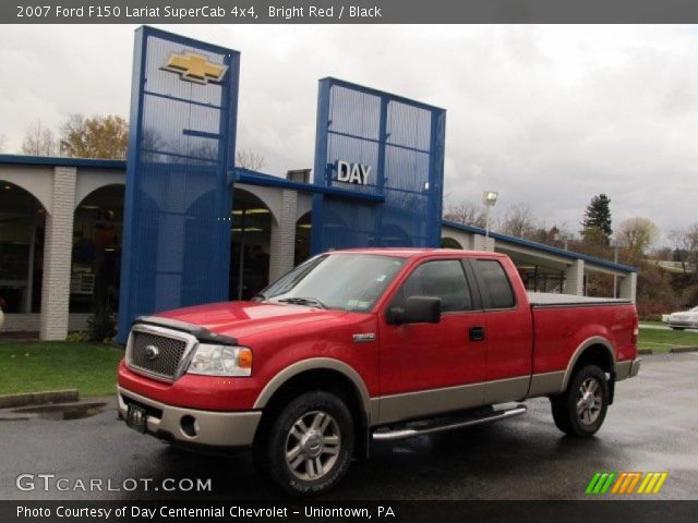 2007 Ford F150 Lariat SuperCab 4x4 in Bright Red