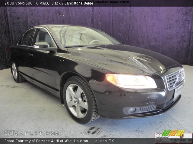 2008 Volvo S80 T6 AWD in Black