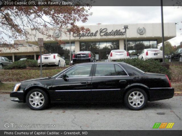 2010 Cadillac DTS  in Black Raven