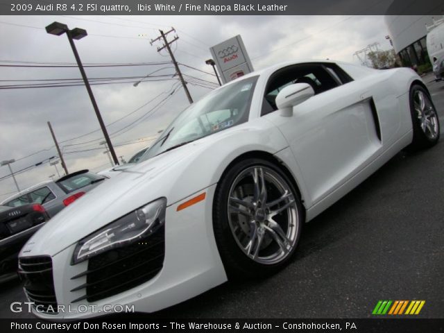 2009 Audi R8 4.2 FSI quattro in Ibis White