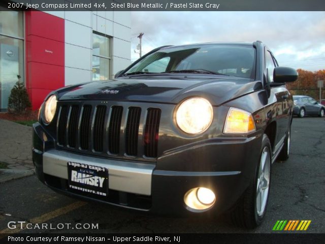 2007 Jeep Compass Limited 4x4 in Steel Blue Metallic