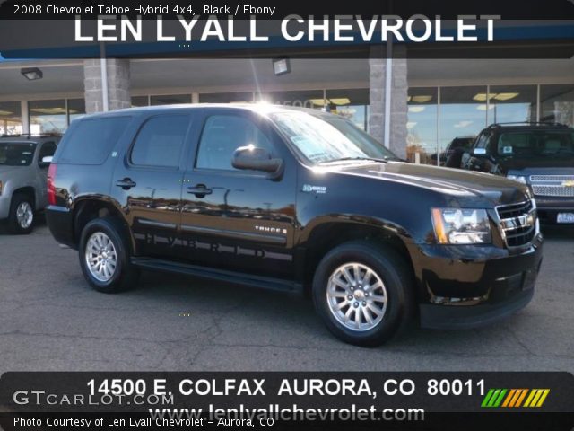 2008 Chevrolet Tahoe Hybrid 4x4 in Black