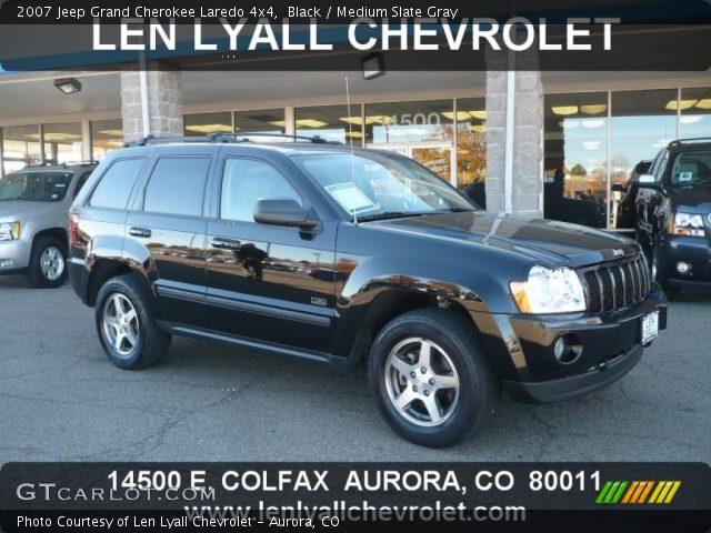 2007 Jeep Grand Cherokee Laredo 4x4 in Black