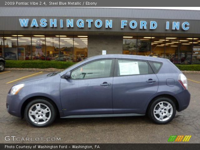 2009 Pontiac Vibe 2.4 in Steel Blue Metallic