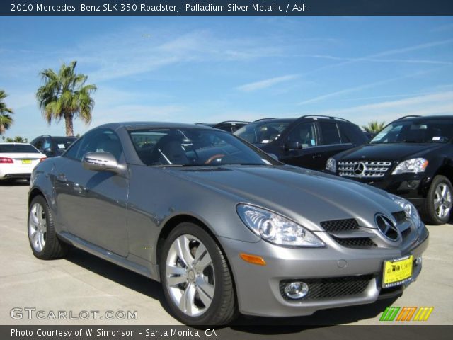 2010 Mercedes-Benz SLK 350 Roadster in Palladium Silver Metallic