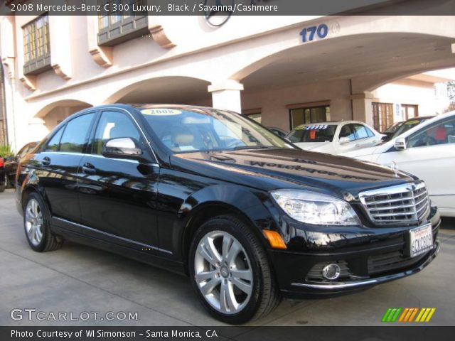 2008 Mercedes-Benz C 300 Luxury in Black