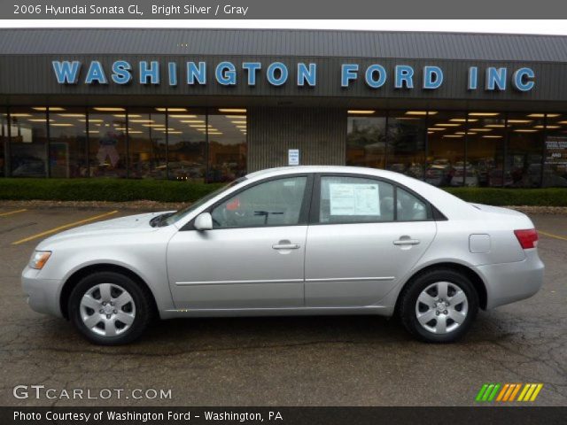 2006 Hyundai Sonata GL in Bright Silver