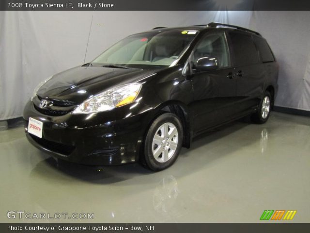 2008 Toyota Sienna LE in Black