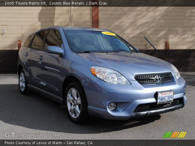 2005 Toyota Matrix XR in Cosmic Blue Metallic