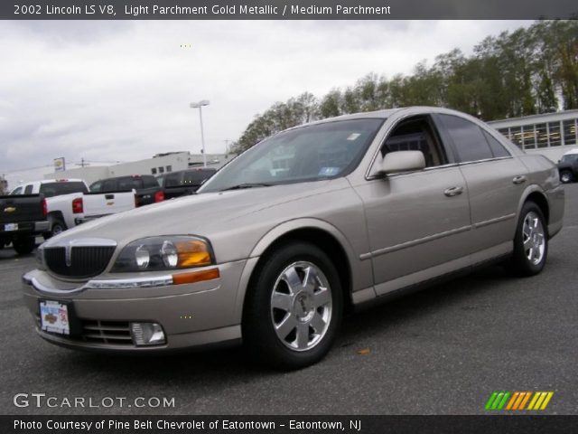2002 Lincoln LS V8 in Light Parchment Gold Metallic