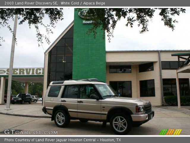 2003 Land Rover Discovery SE in White Gold