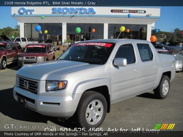 2008 Honda Ridgeline RTL in Billet Silver Metallic