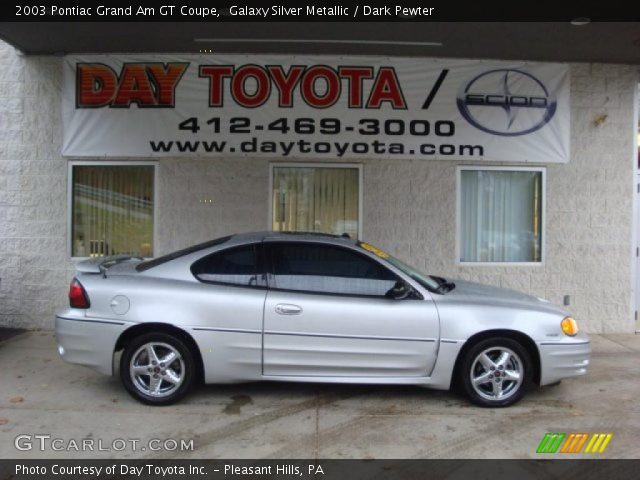 2003 Pontiac Grand Am GT Coupe in Galaxy Silver Metallic