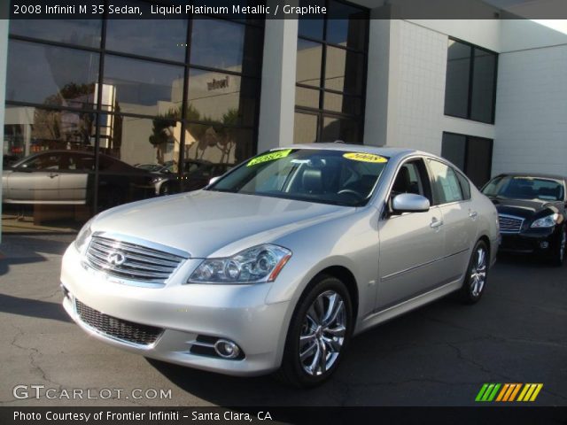2008 Infiniti M 35 Sedan in Liquid Platinum Metallic