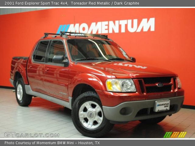 2001 Ford Explorer Sport Trac 4x4 in Toreador Red Metallic