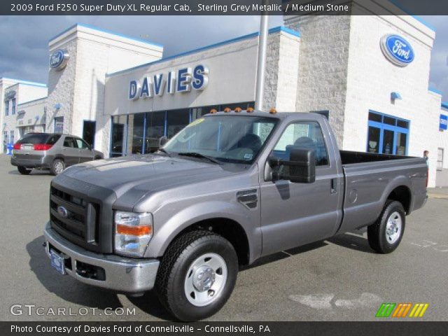 2009 Ford F250 Super Duty XL Regular Cab in Sterling Grey Metallic