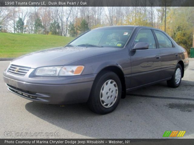 1998 Toyota Camry LE in Dusk Blue Pearl