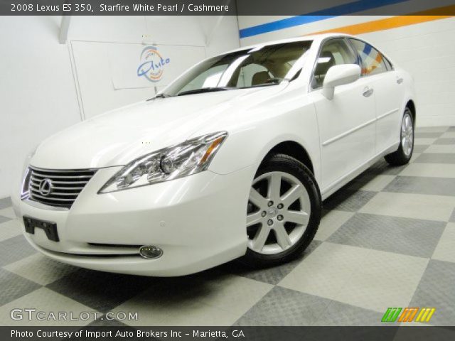 2008 Lexus ES 350 in Starfire White Pearl