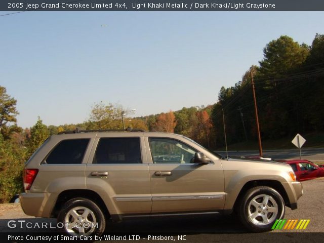 2005 Jeep Grand Cherokee Limited 4x4 in Light Khaki Metallic