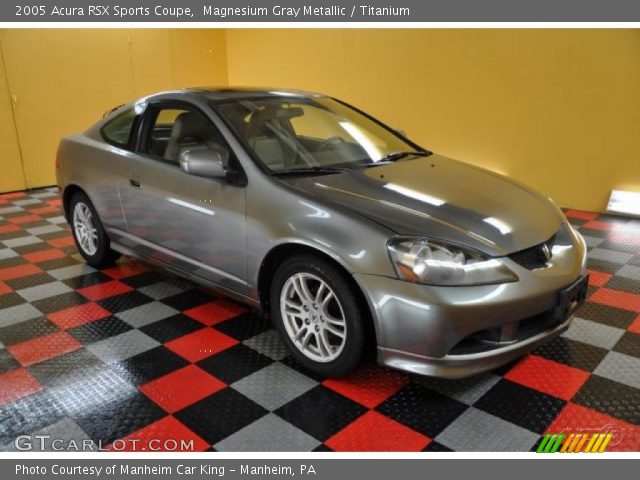 2005 Acura RSX Sports Coupe in Magnesium Gray Metallic