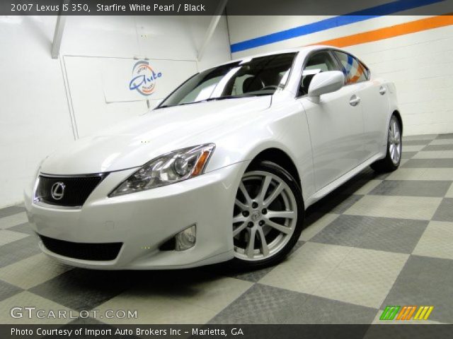 2007 Lexus IS 350 in Starfire White Pearl