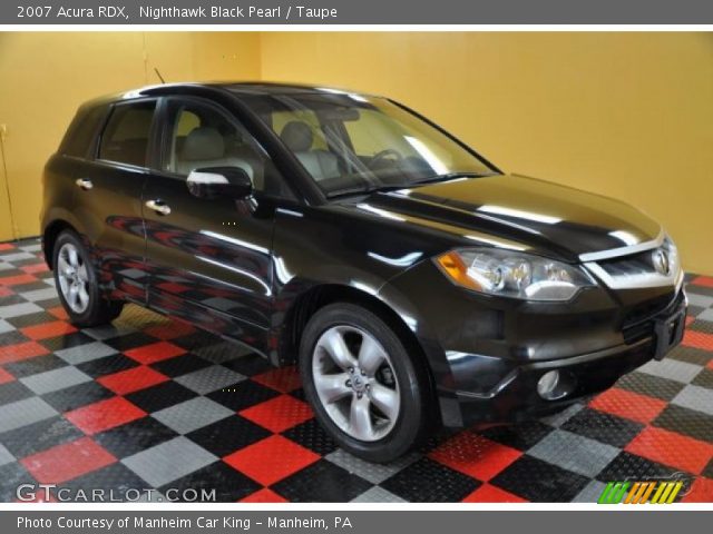 2007 Acura RDX  in Nighthawk Black Pearl