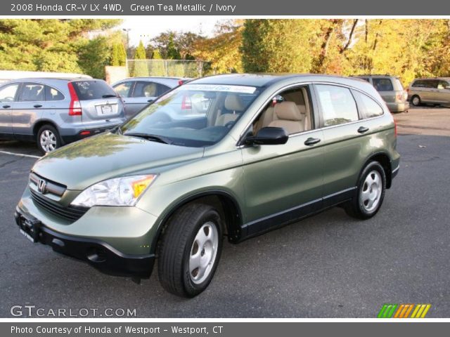 2008 Honda CR-V LX 4WD in Green Tea Metallic