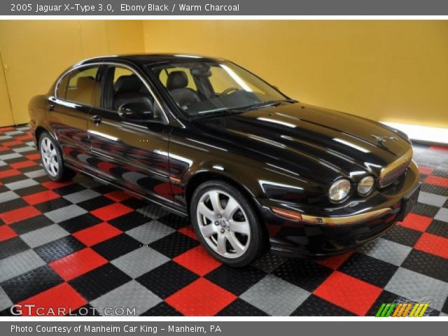 2005 Jaguar X-Type 3.0 in Ebony Black