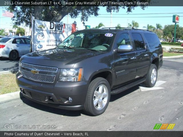 2011 Chevrolet Suburban LT 4x4 in Taupe Gray Metallic