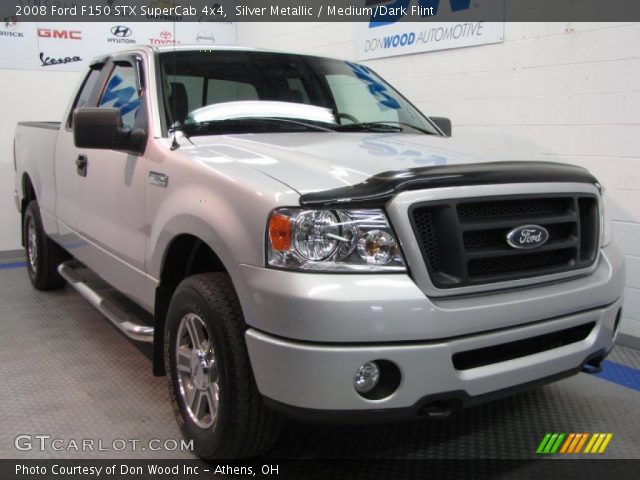 2008 Ford F150 STX SuperCab 4x4 in Silver Metallic