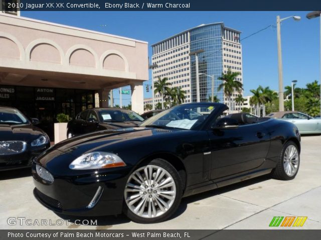 2010 Jaguar XK XK Convertible in Ebony Black