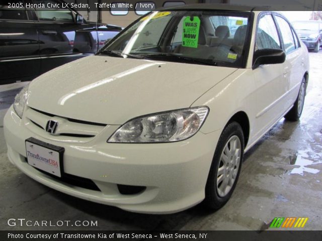 2005 Honda Civic LX Sedan in Taffeta White
