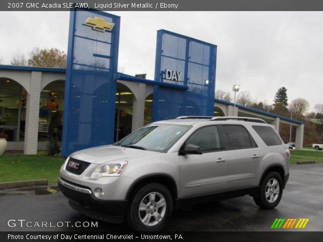 2007 GMC Acadia SLE AWD in Liquid Silver Metallic