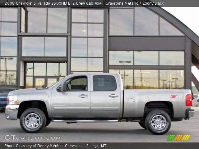 2008 Chevrolet Silverado 2500HD LTZ Crew Cab 4x4 in Graystone Metallic