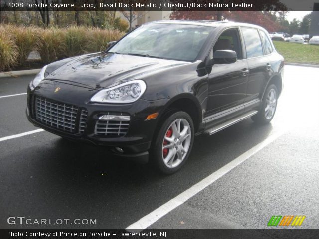 2008 Porsche Cayenne Turbo in Basalt Black Metallic