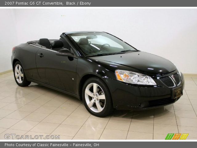 2007 Pontiac G6 GT Convertible in Black