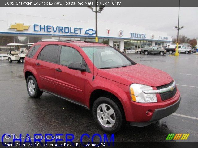 2005 Chevrolet Equinox LS AWD in Salsa Red Metallic
