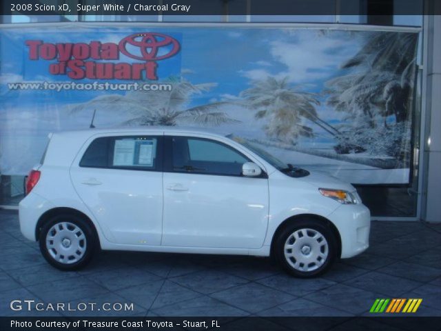 2008 Scion xD  in Super White