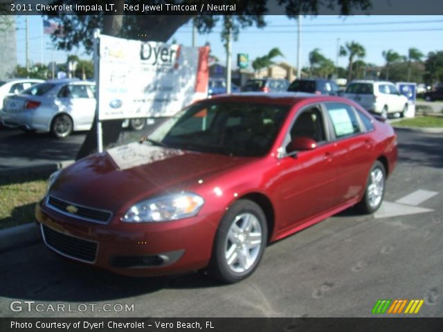 2011 Chevrolet Impala LT in Red Jewel Tintcoat