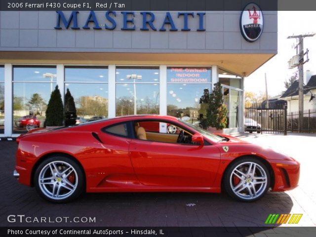 2006 Ferrari F430 Coupe F1 in Red