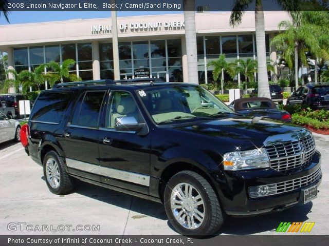 2008 Lincoln Navigator L Elite in Black