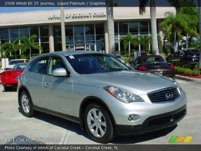 2008 Infiniti EX 35 Journey in Liquid Platinum