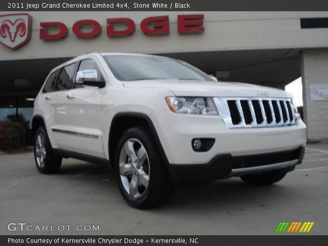 2011 Jeep Grand Cherokee Limited 4x4 in Stone White