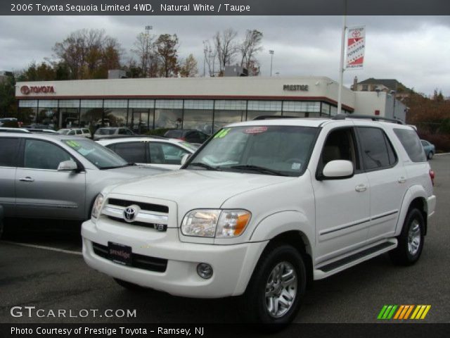 2006 Toyota Sequoia Limited 4WD in Natural White