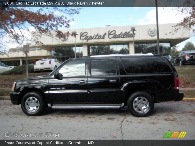 2006 Cadillac Escalade ESV AWD in Black Raven