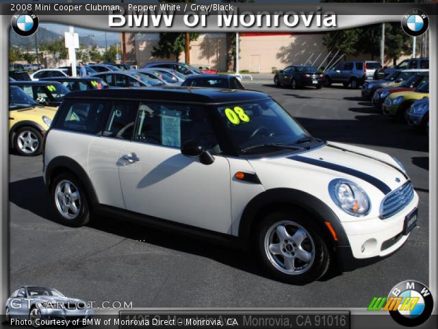 2008 Mini Cooper Clubman in Pepper White