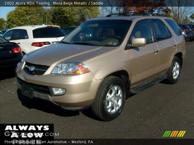 2002 Acura MDX Touring in Mesa Beige Metallic