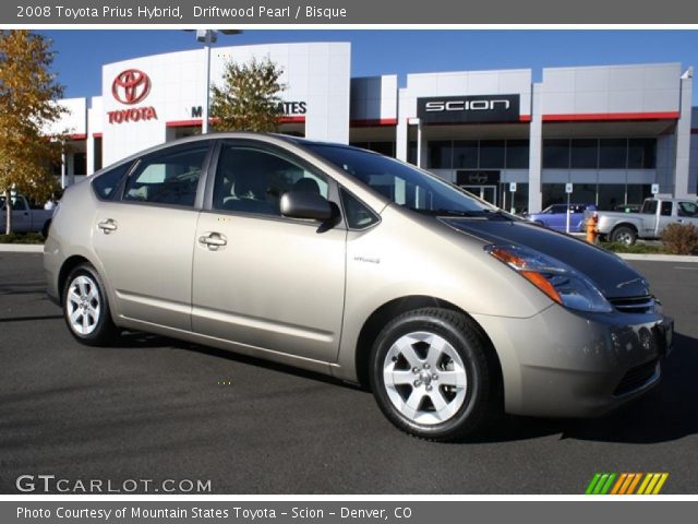 2008 Toyota Prius Hybrid in Driftwood Pearl