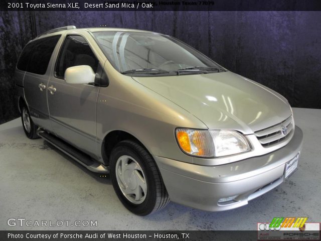 2001 Toyota Sienna XLE in Desert Sand Mica